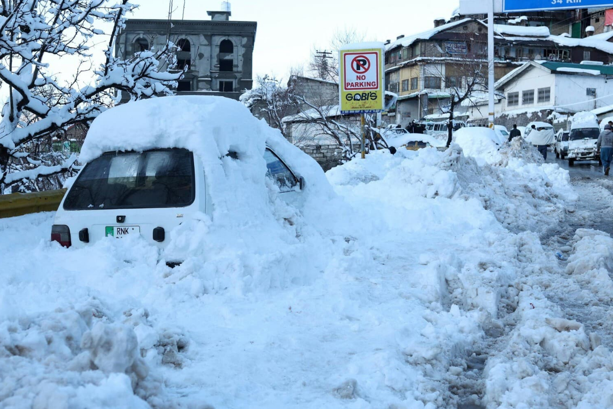 Murree snowfall