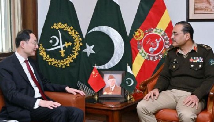 COAS Gen Munir, Chinese vice FM discuss matters of mutual interest, defence cooperation