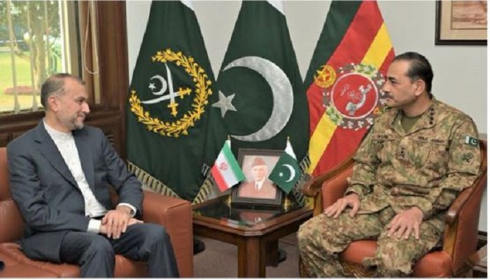 Iran’s FM Abdollahian calls on COAS Gen Munir