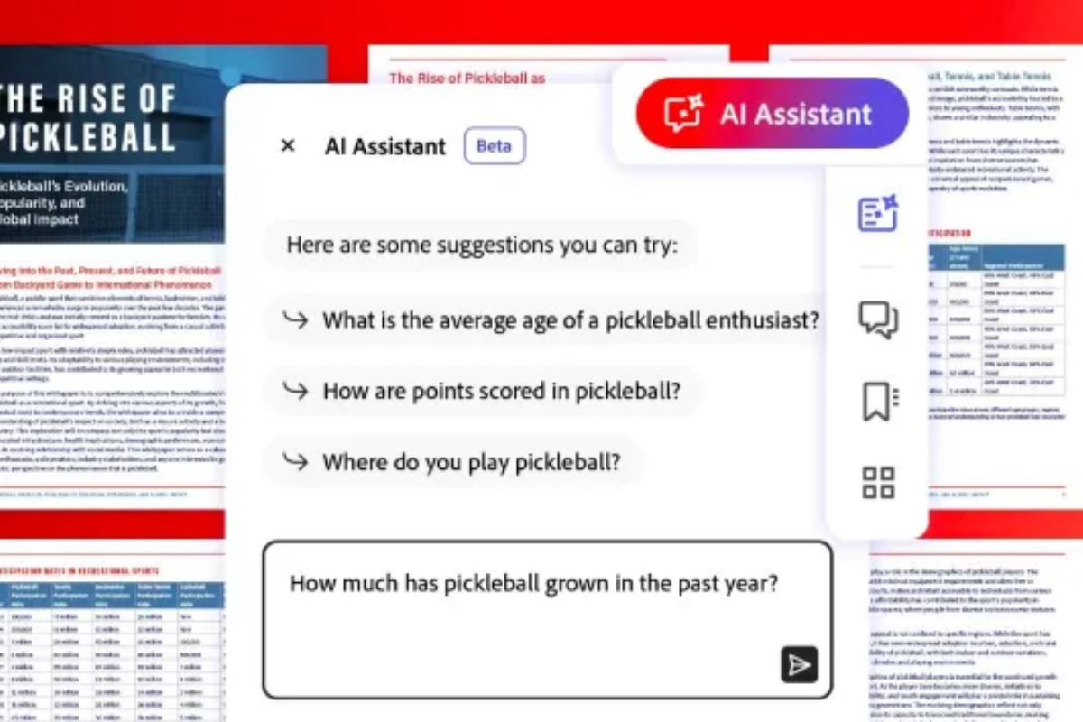 Adobe Acrobat: AI Assistant Unveiled for Smart Document Interaction