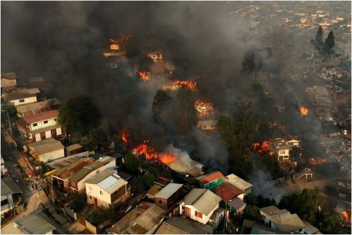 Chile Forest fire killed 112 people in Valparaíso region