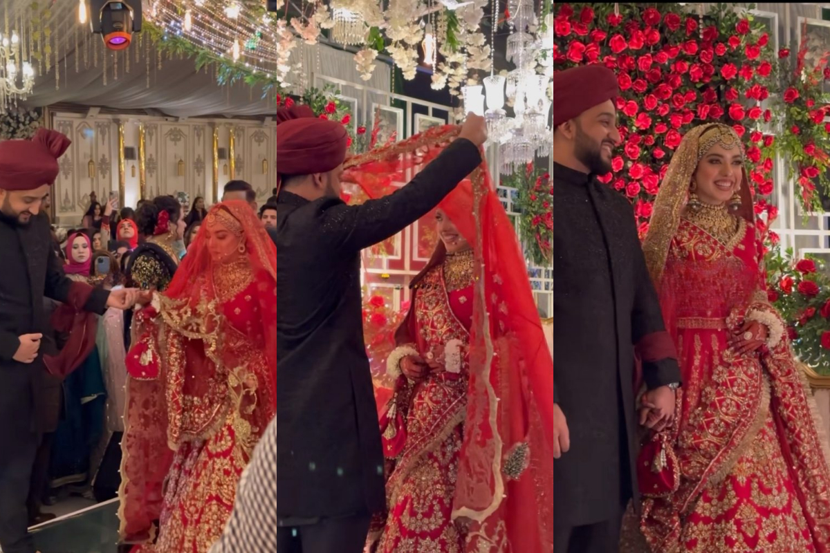 Arisha Razi & Abdullah Farrukh adorable couple moments from their Shendi