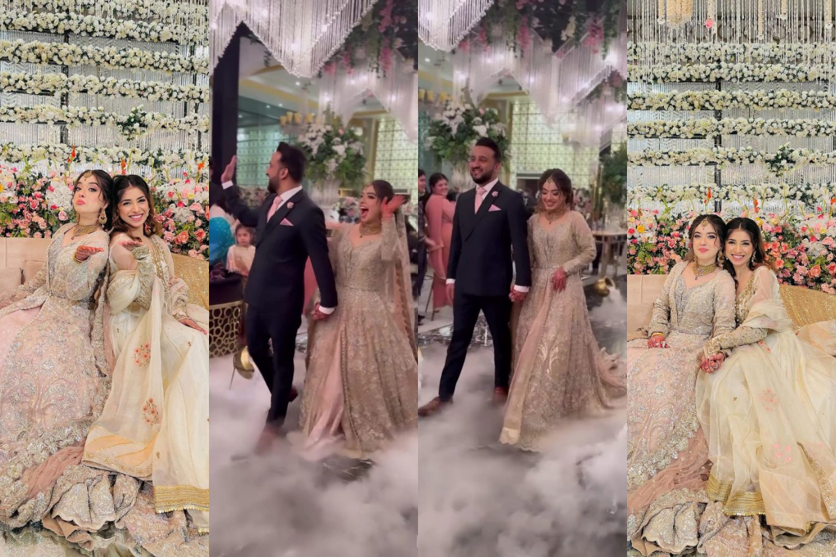 Watch: Arisha Razi Khan's spectacular reception videos and pictures