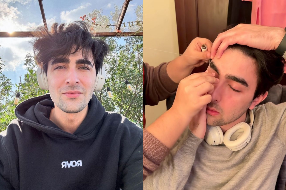 Khaqan Shahnawaz faces backlash over his eyebrow plucking Video