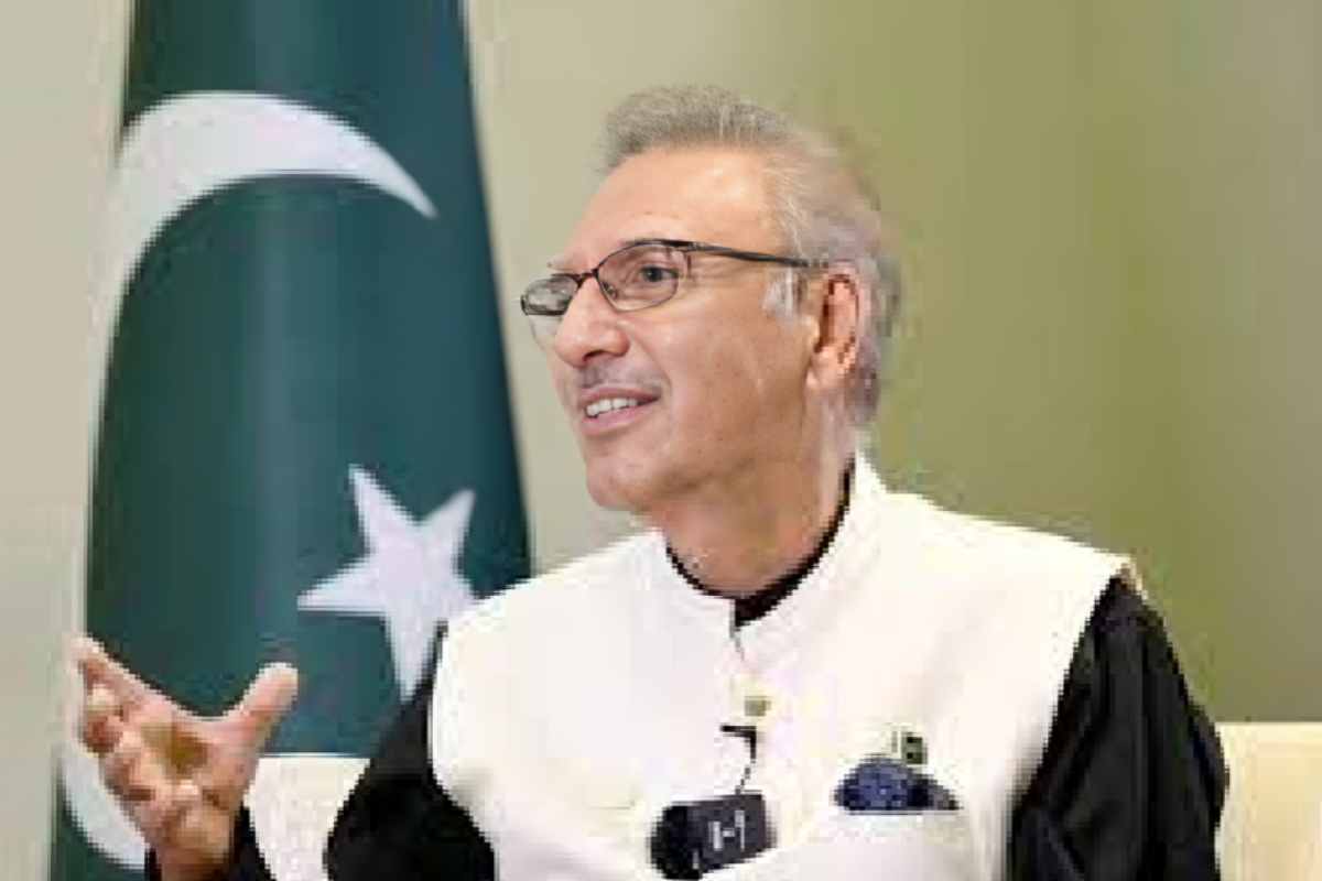 President Alvi Senate meeting