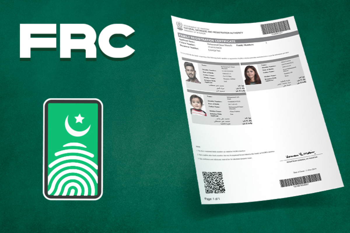 NADRA FRC Online Application: Categories and Necessary Documents - Feb 2024