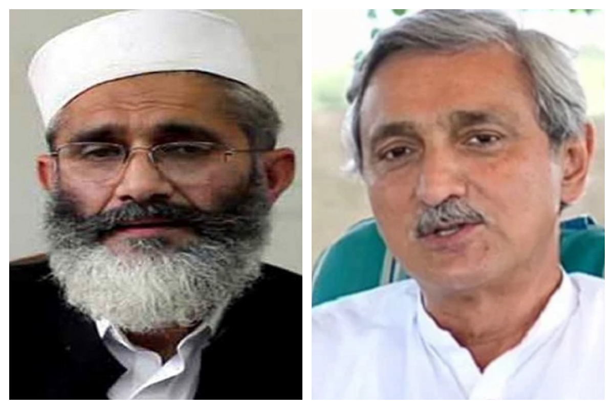 Disappointing election results: Jahangir Tareen, Sirajul Haq announce resignations
