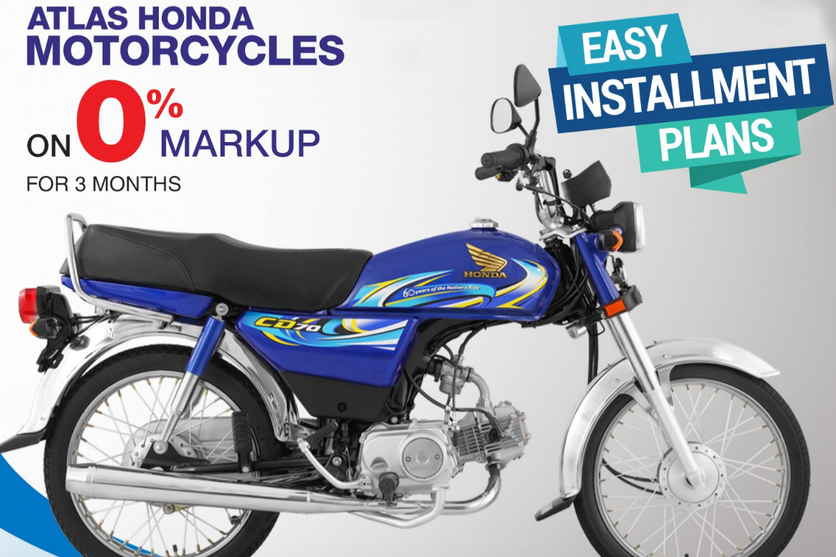 Honda CD 70 Zero Markup Installment Plan- March 2024