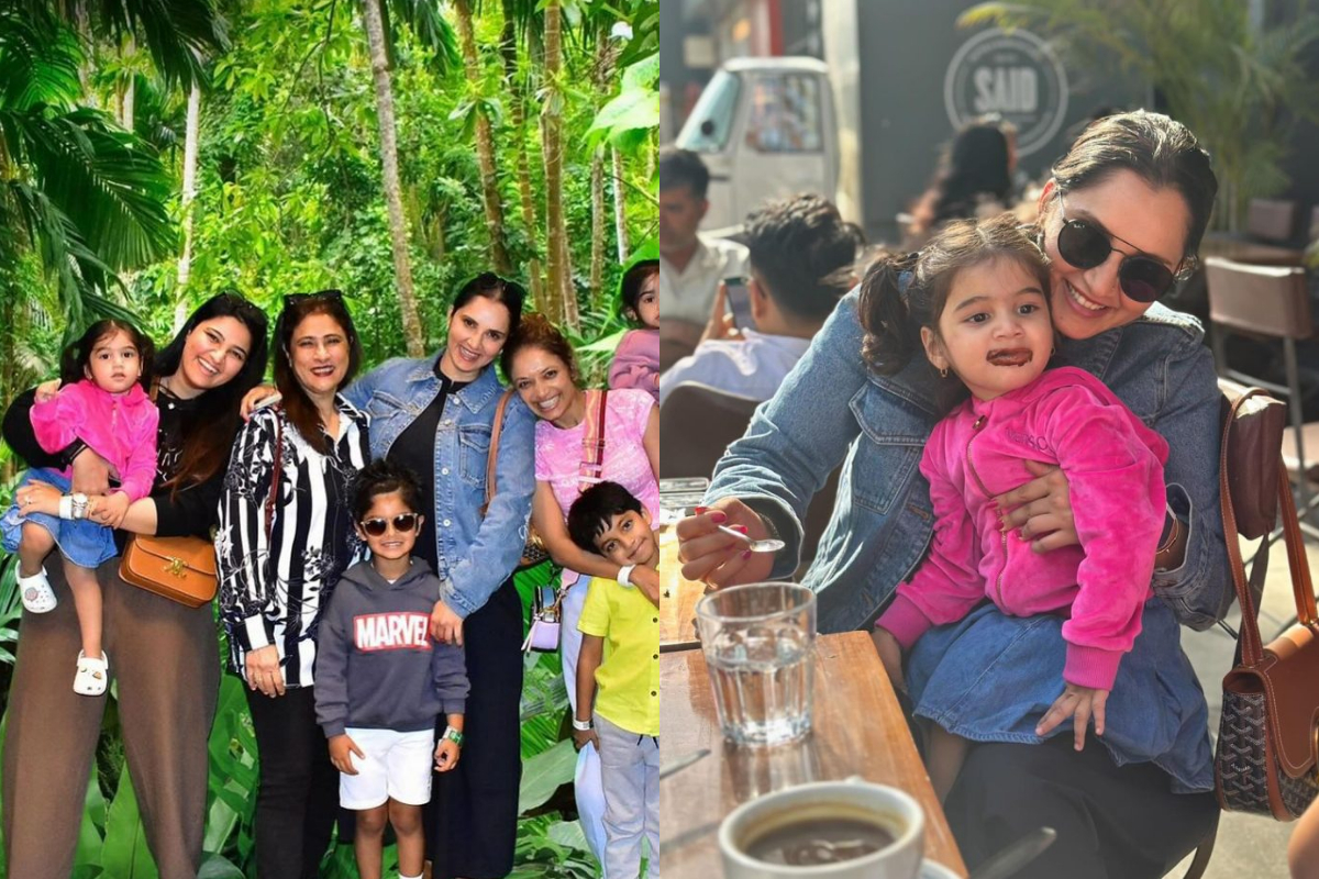 Sania Mirza pictures with family in Dubai
