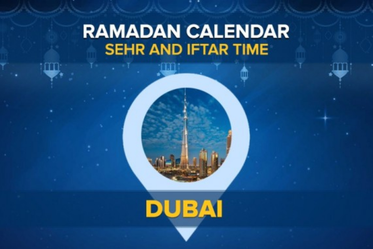 Dubai Ramadan Calendar 2024: Sehri & Iftar timing Dubai