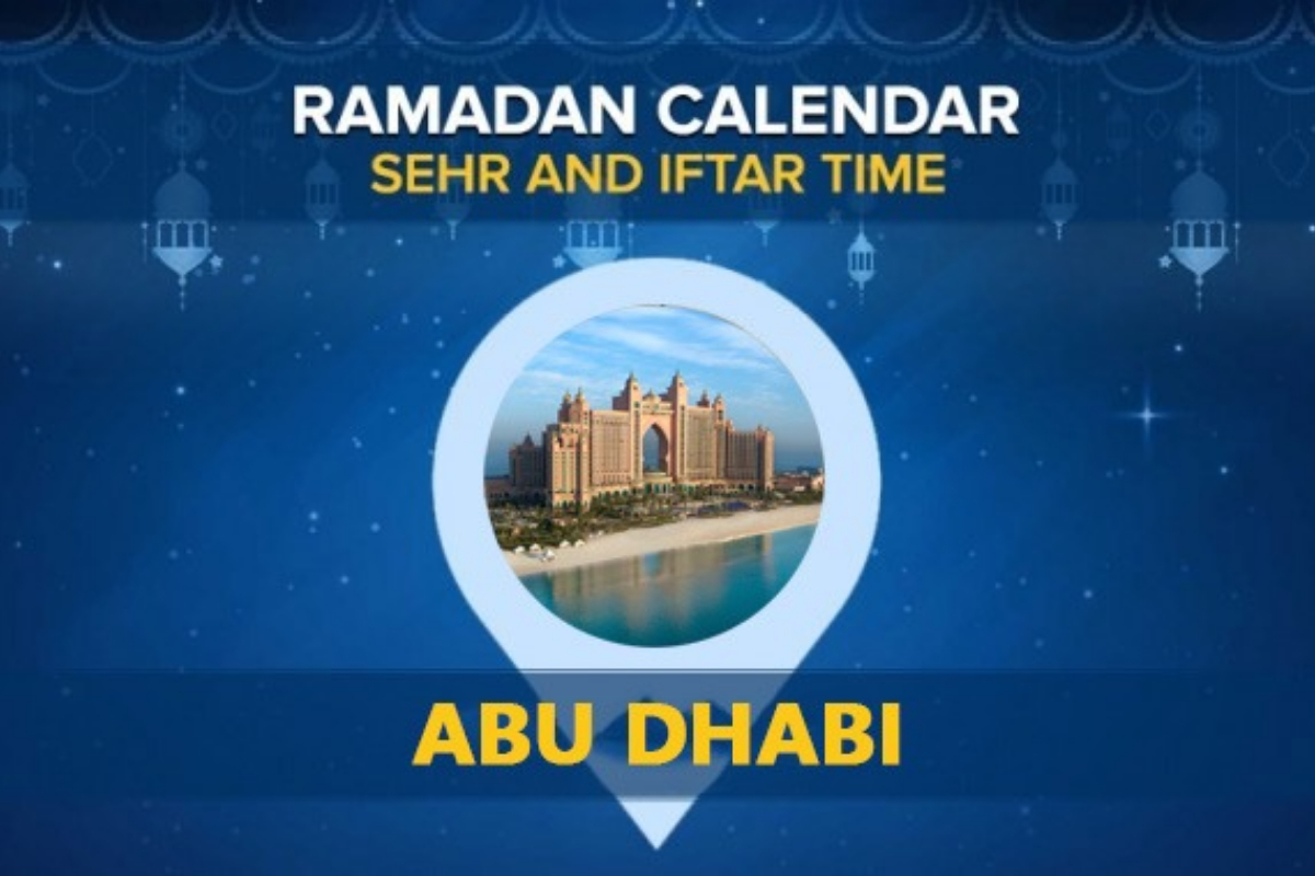 Abu Dhabi Ramadan Calendar 2024: Sehri & Iftar timing Abu Dhabi