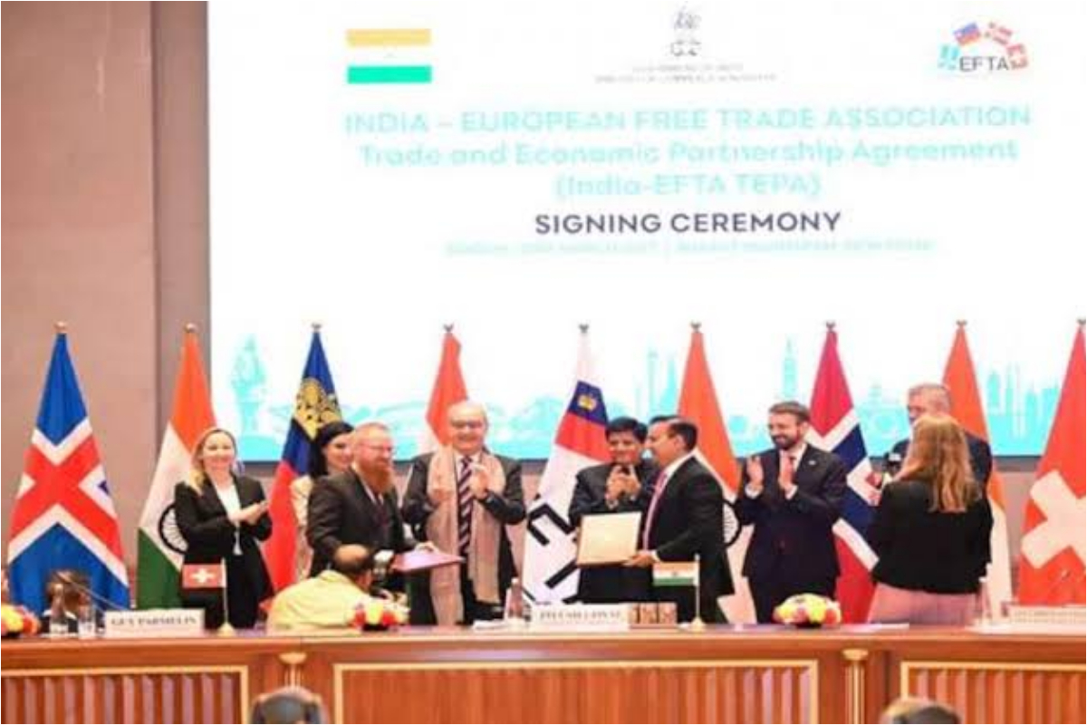 India finalizes $100 billion free trade pact with leading European allies
