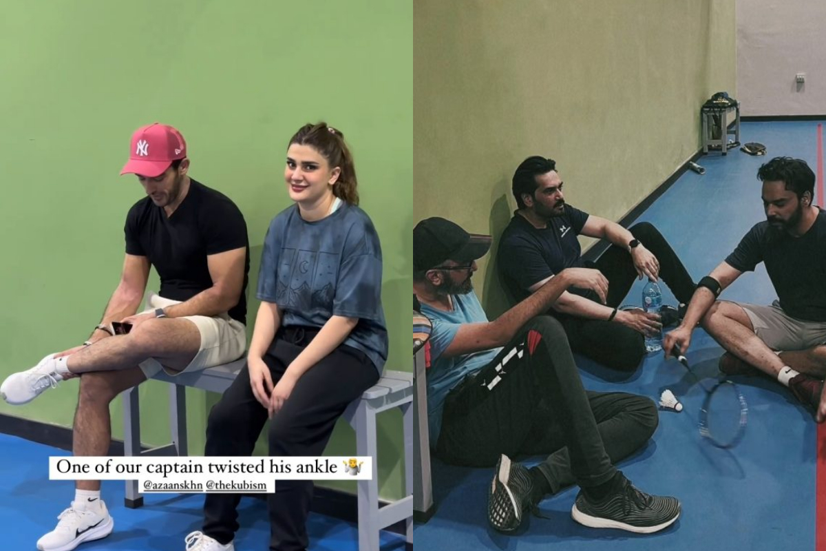 Pakistani famous Celebrities spotted at game night