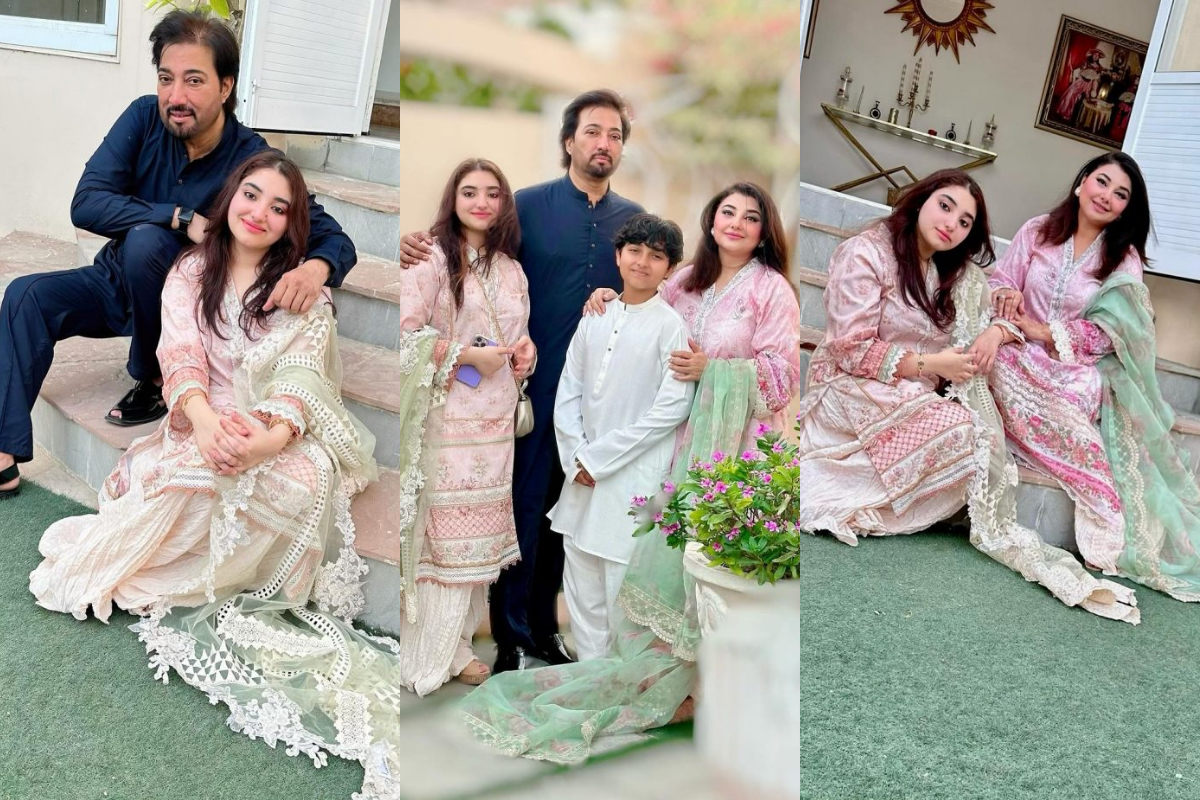 Eid Ul Fitr 2024: Javaria Saud delights fans with Eid Day 1 family pictures