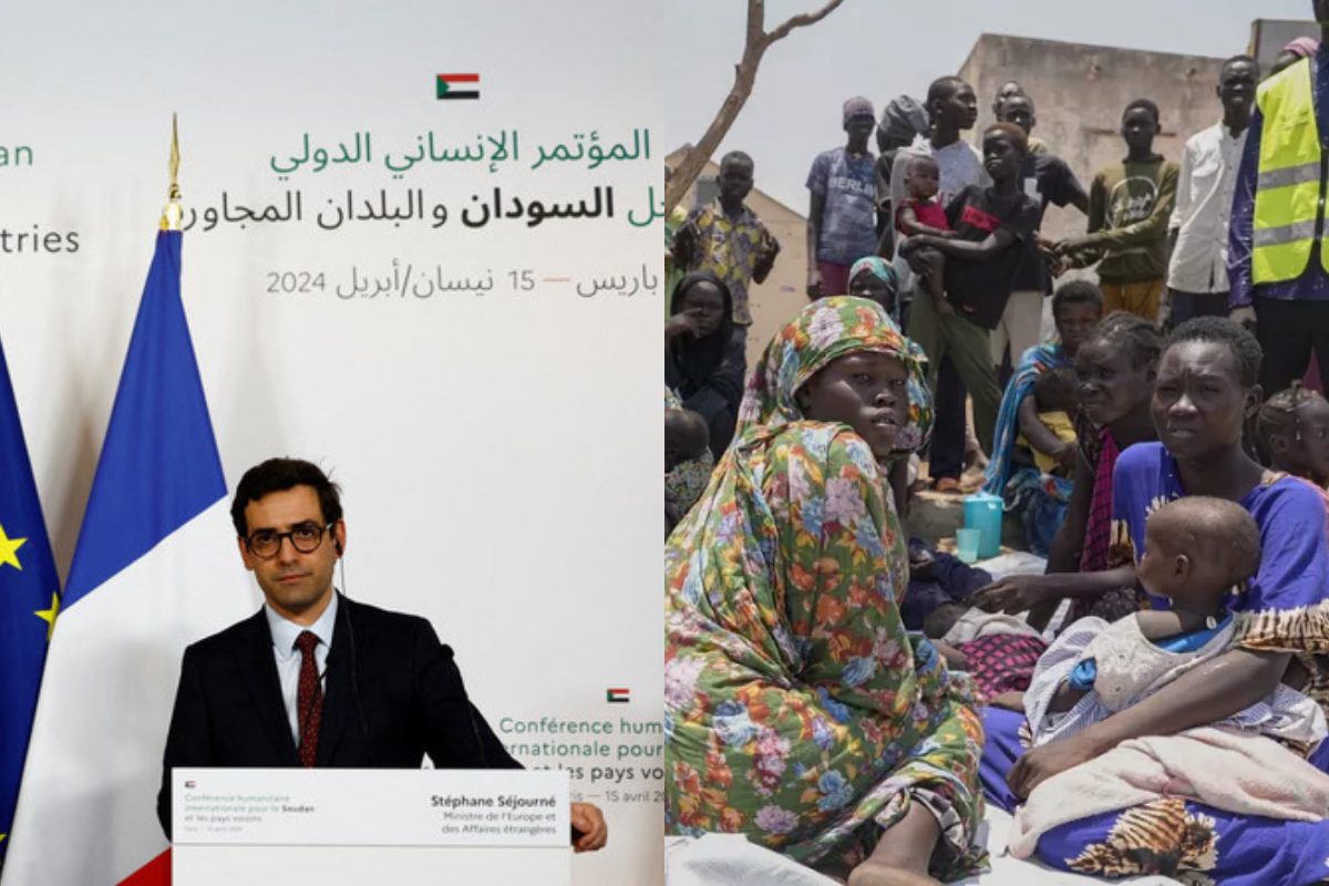 France announces aid for Sudan one year into “Civil War"