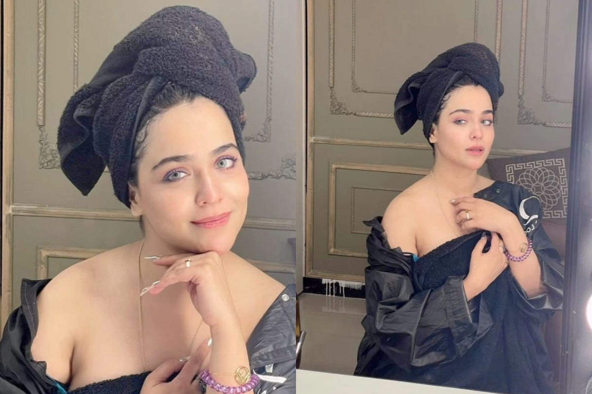 Humaima Malick faces heavy criticism for bold bathrobe look