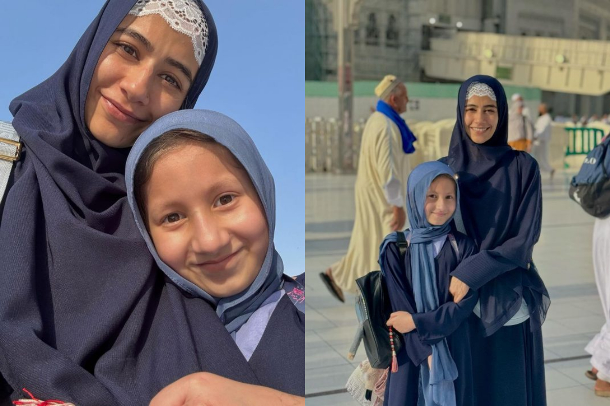 Syra Yousuf celebrates her daughter's birthday with Umrah journey