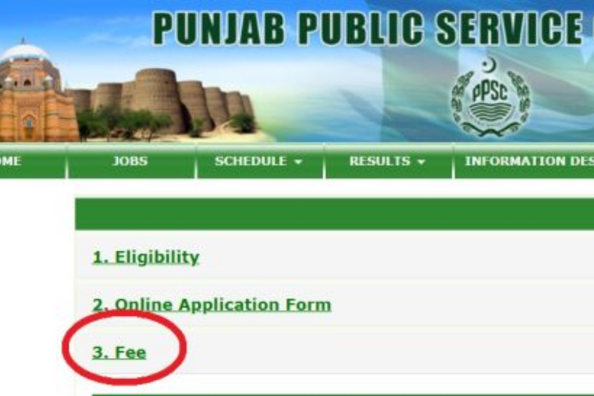 PPSC updated fee structure 2024 for several jobs