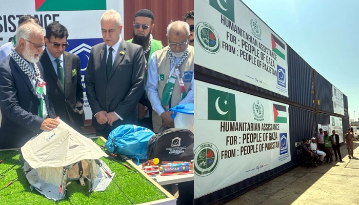 Pakistan dispatches 8th tranche of humanitarian assistance for Gaza