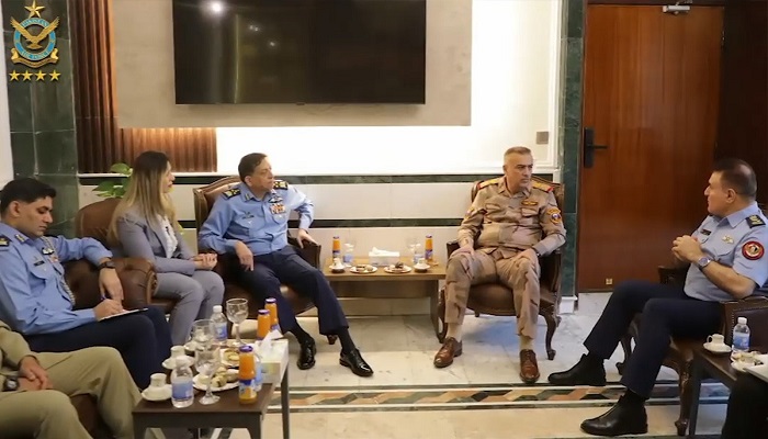 Iraqi Air Force delegation meets Air Chief Sidhu