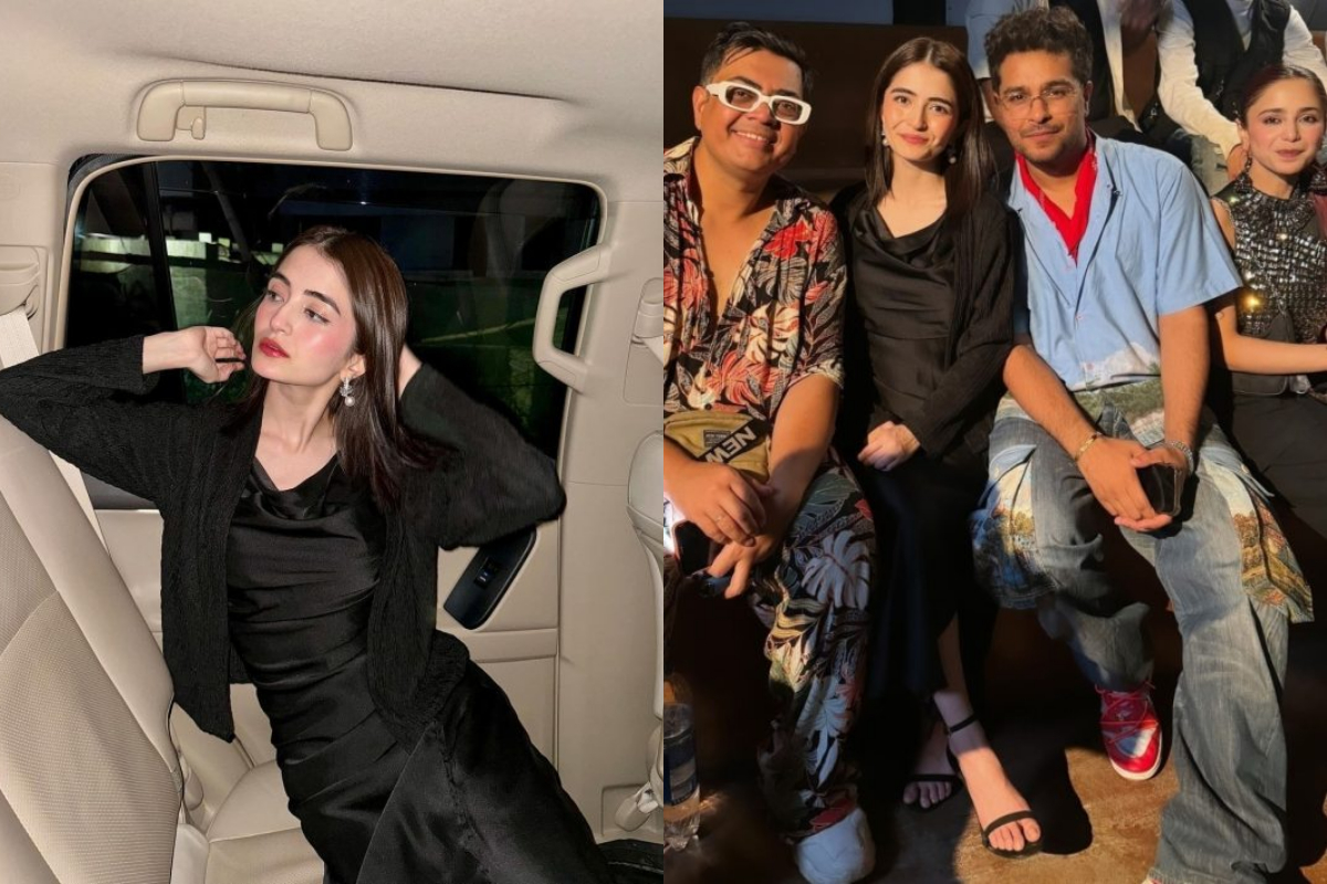 Merub Ali looks stunning at her fiancé Asim Azhar’s album launch