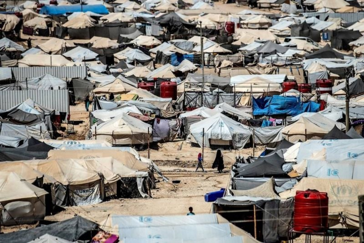 United States announce that two dozen Western citizens brought back from Syria camp