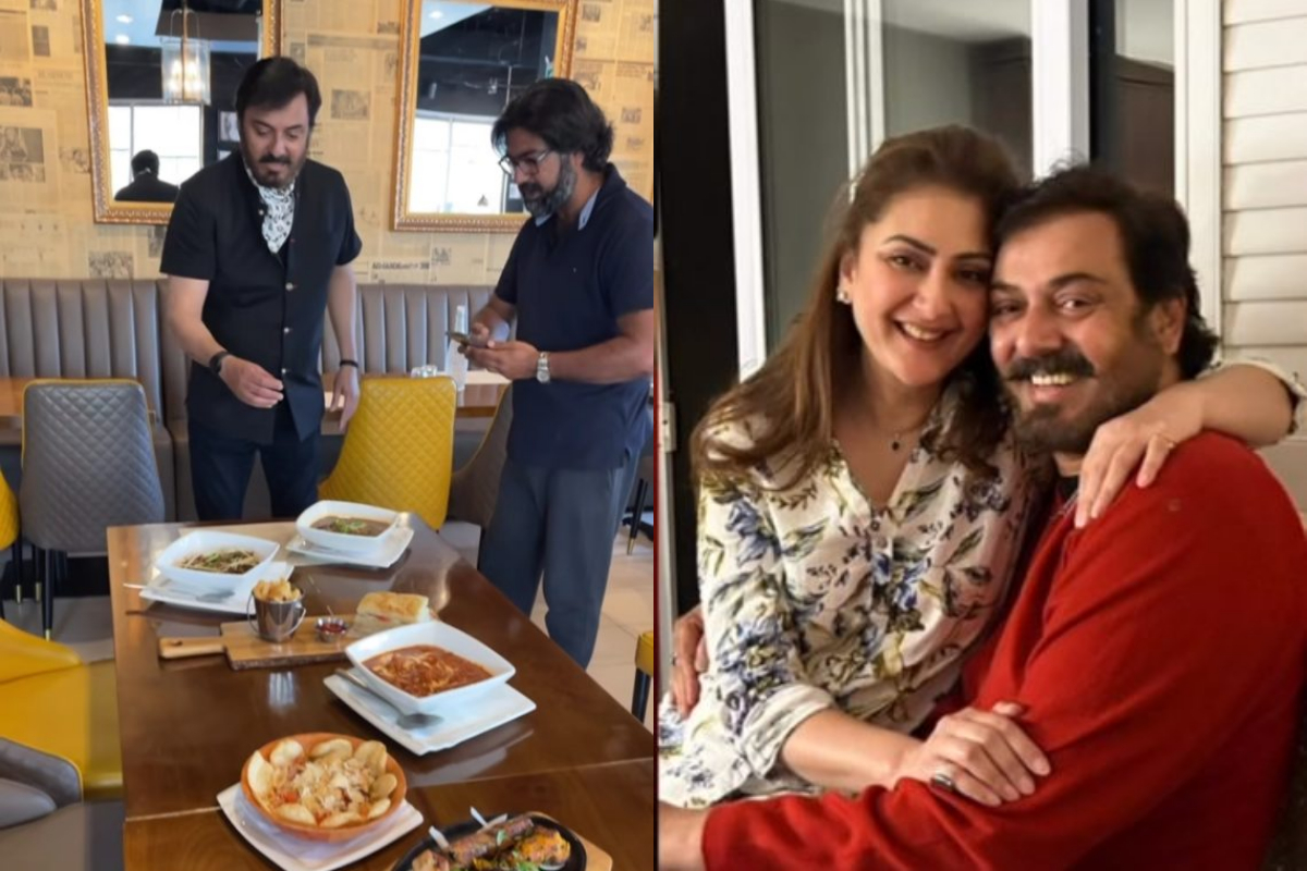 Nauman Ijaz's recent photoshoot in Canada with his wife