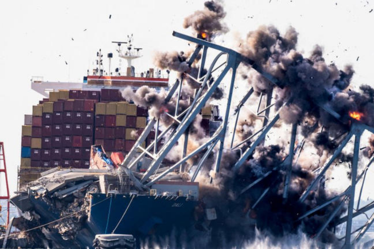 Baltimore ship crew still trapped inside months after bridge collapse