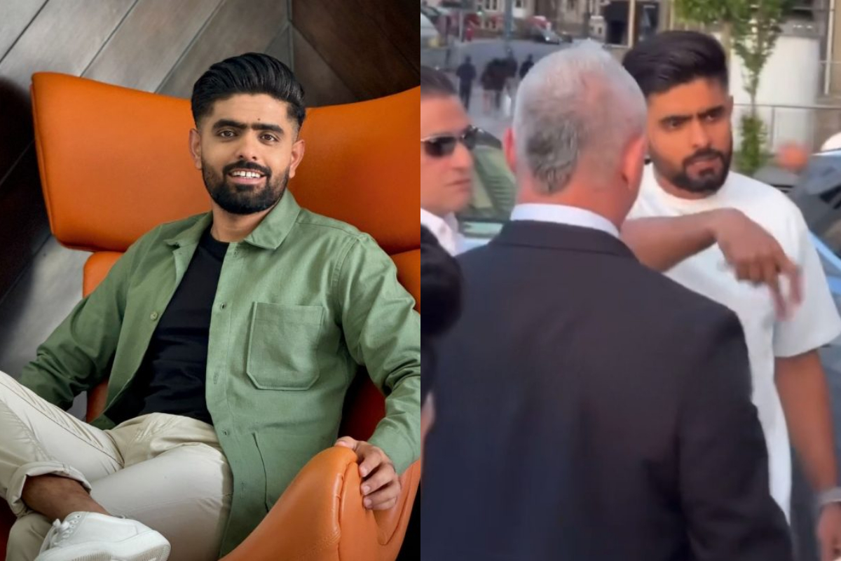 Babar Azam's rude interaction with fans sparks controversy