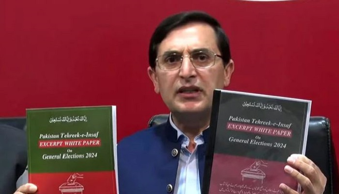 PTI demands judicial commission on electoral irregularities in Feb 8 elections