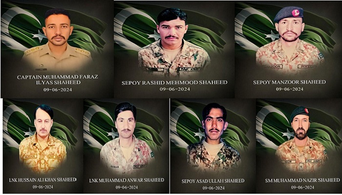 Captain along with six soldiers embraced martyrdom after IED went off: ISPR