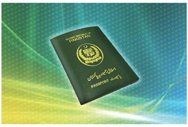 Pakistani passport latest fee