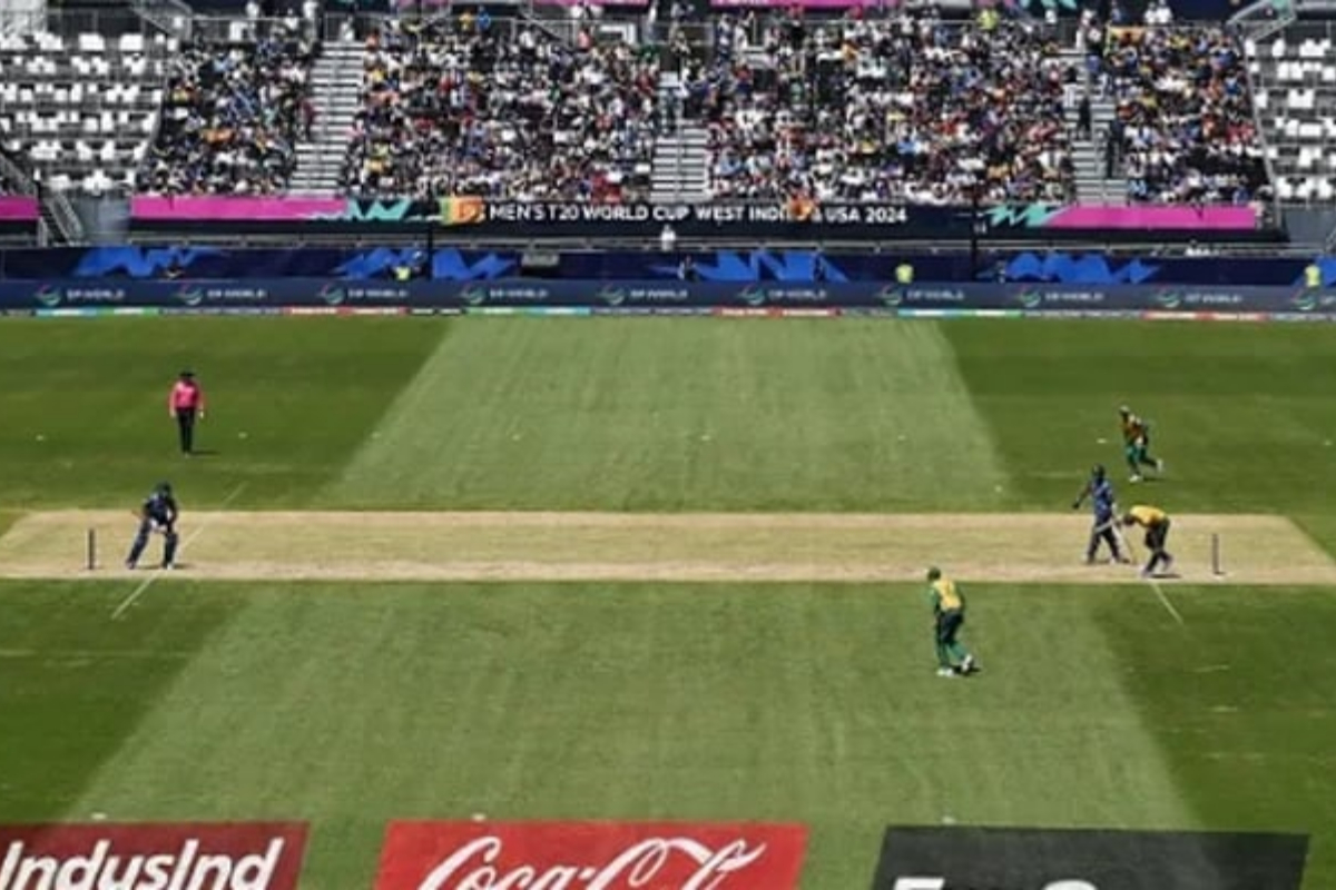 T20 World Cup 2024: Pundits criticize New York's drop-in pitch used for SA vs SL game