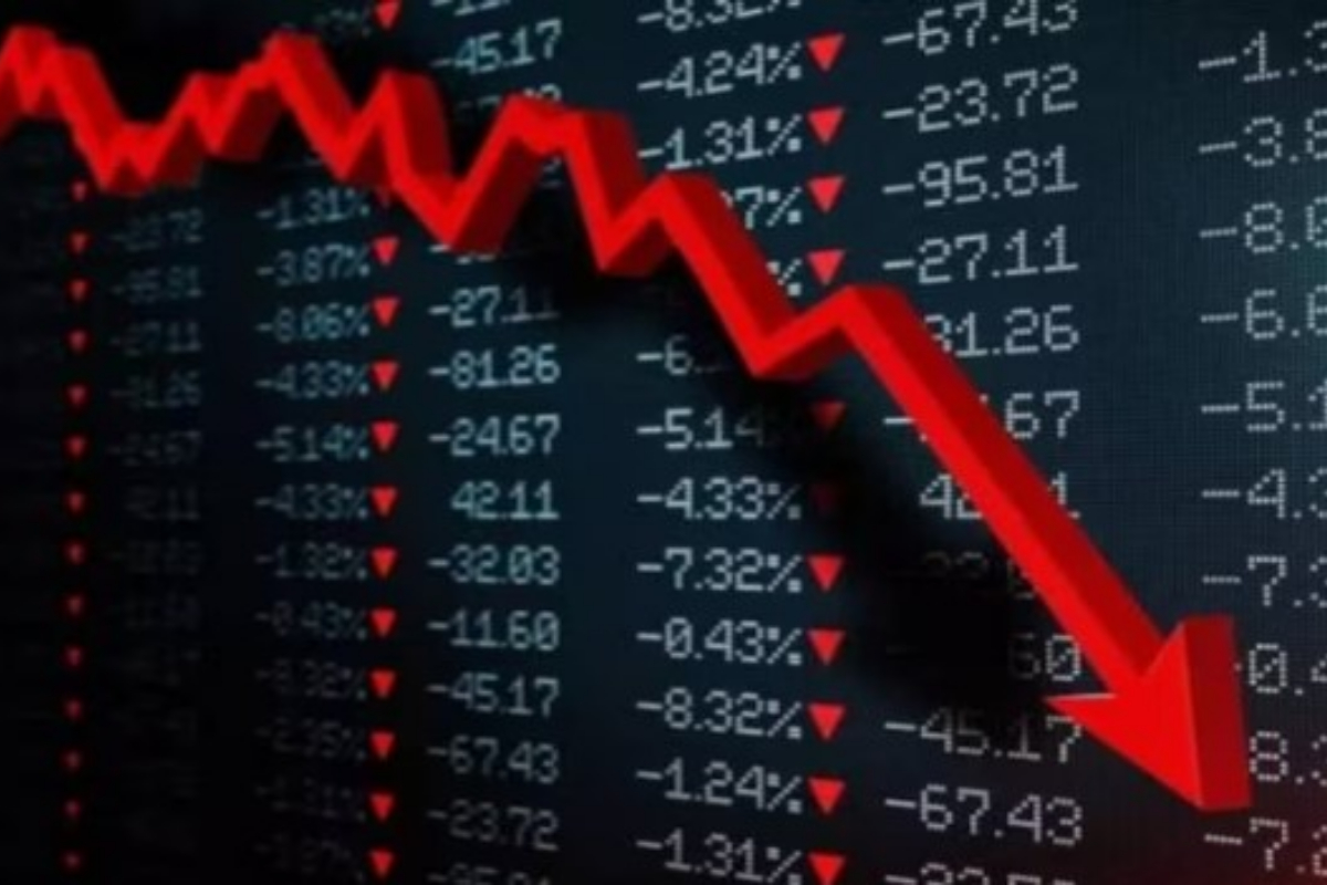 Indian stocks experience largest decline in over four years