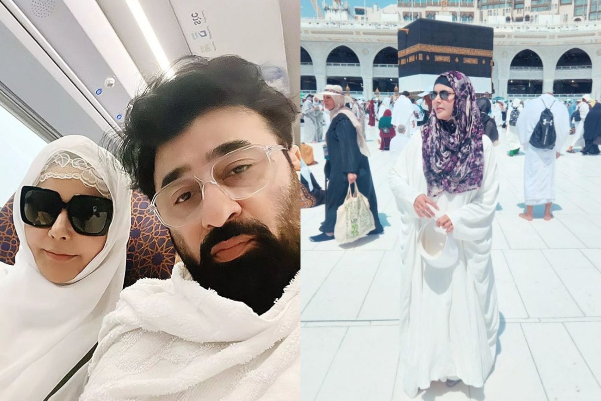Nida Yasir and Yasir Nawaz faces criticism for social media activity during Hajj