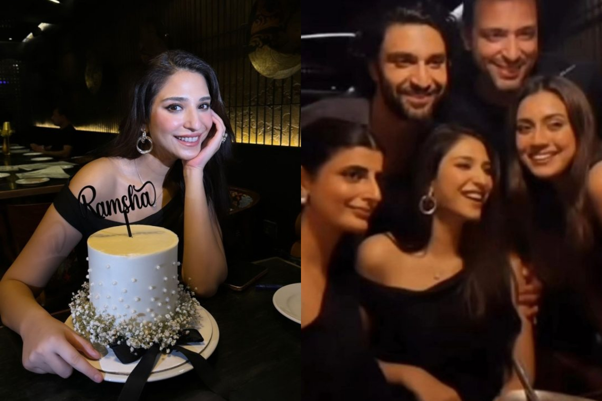 Ramsha Khan celebrate her birthday bash with close friends