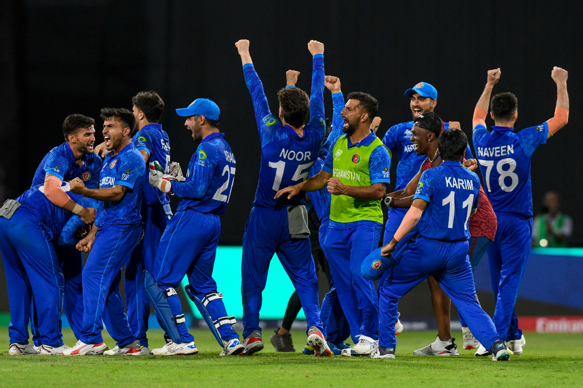 Afghanistan creates history after securing first ever T20 World Cup semifinal spot