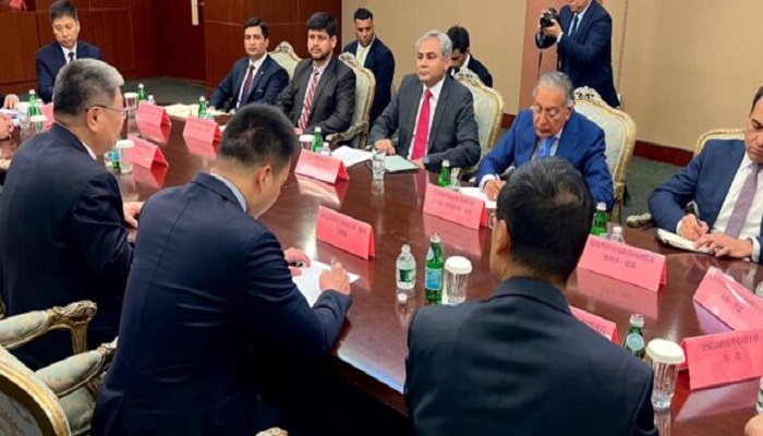 Naqvi, his Chinese counterpart discuss security matters in New York