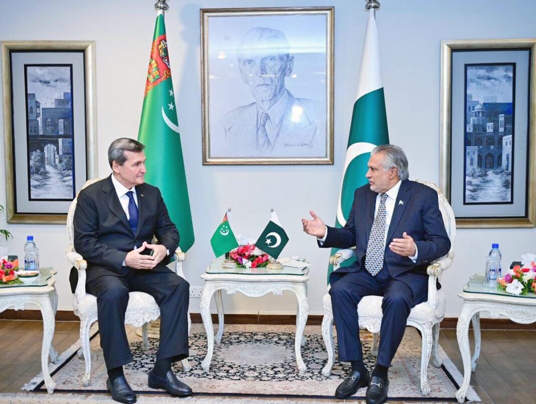 Pakistan, Turkmenistan agree for enhanced high-level dialogue, exchanges