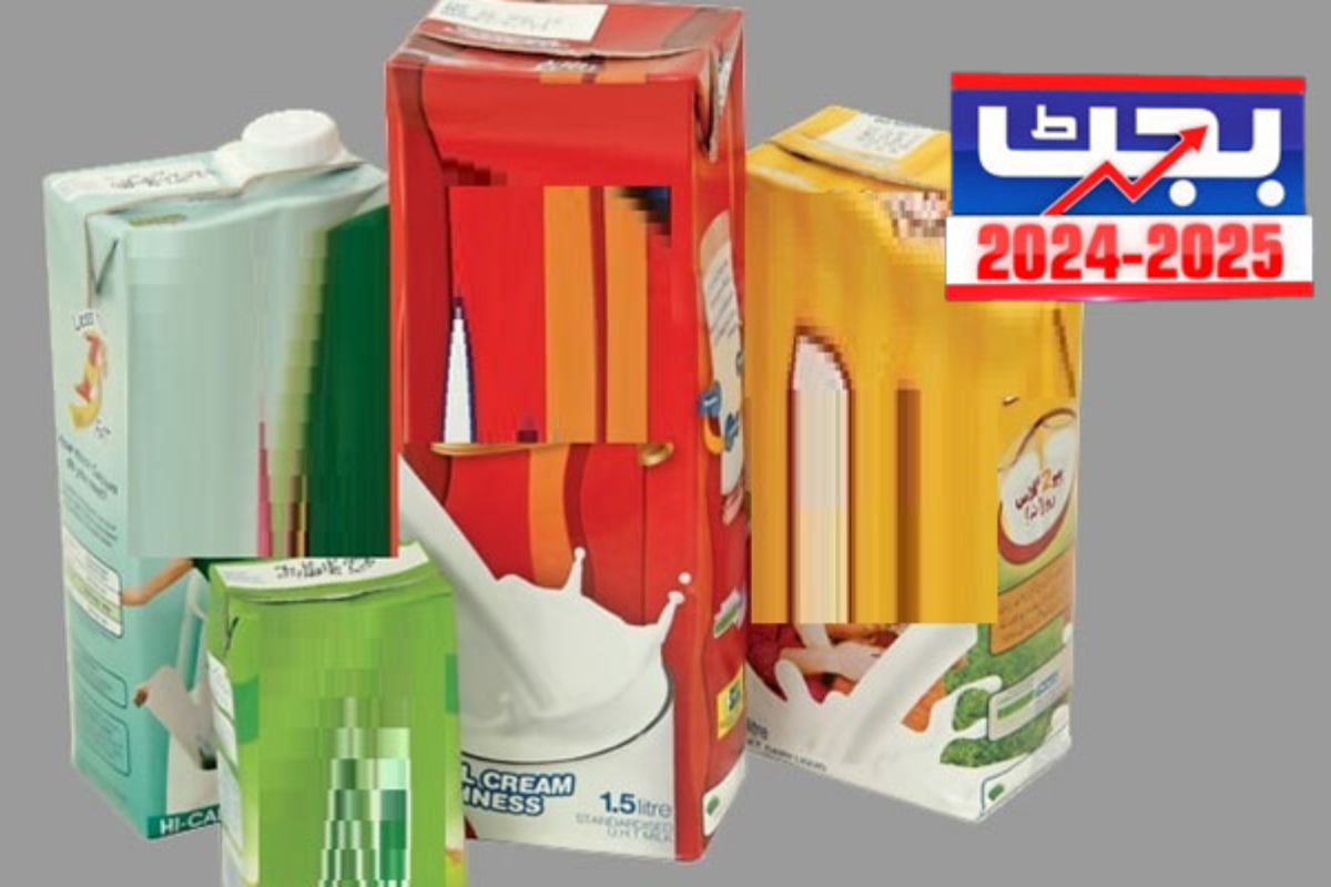 250ml, 1000ml packaged milk new prices in Pakistan from July 2024