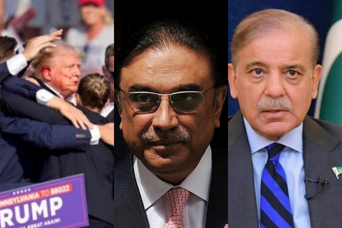 Pakistani President, PM express condolences over attack on Trump