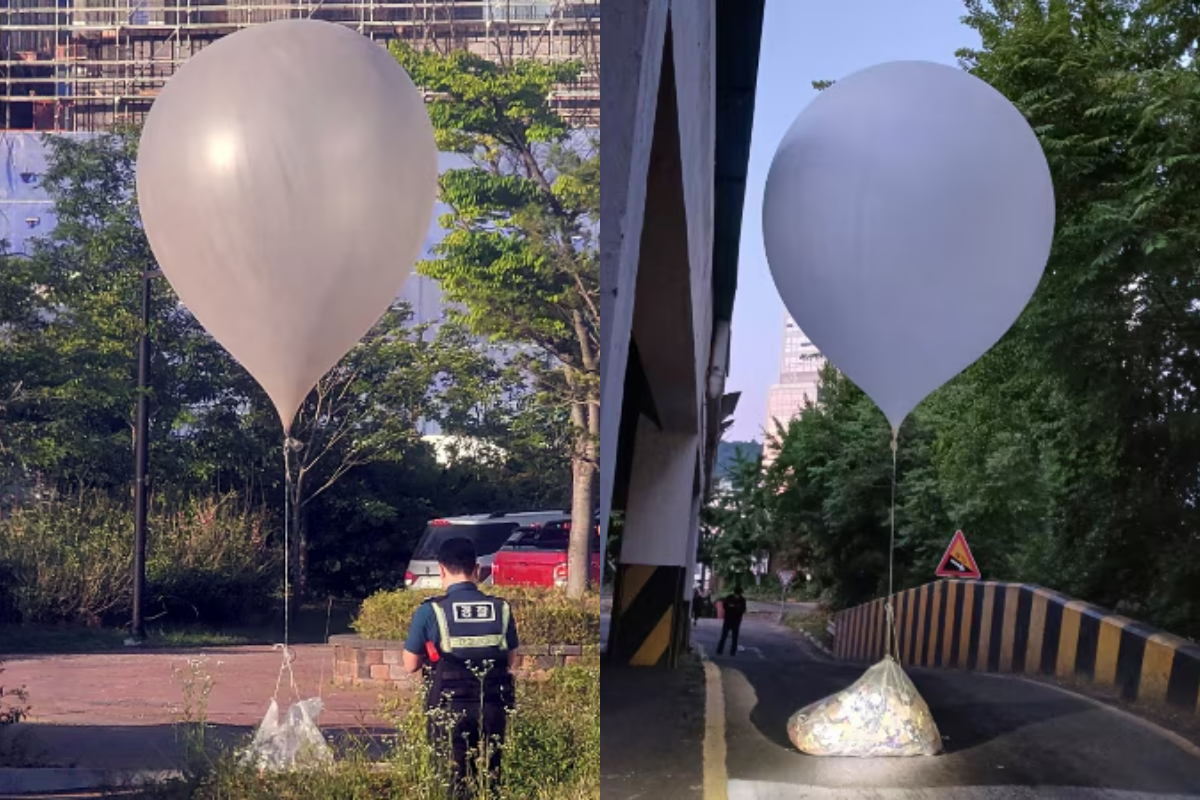 Seoul Military reports claims North Korean launches more trash Balloons
