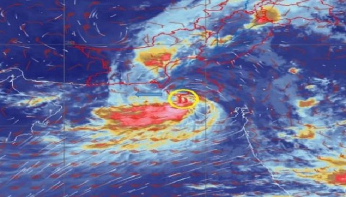 Low-pressure system likely to strengthen into cyclonic storm today