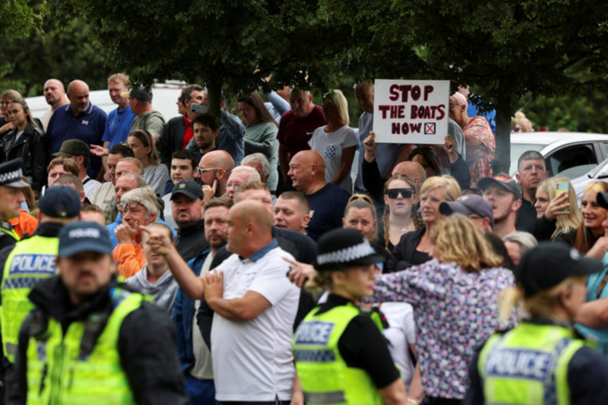 UK protests surge as government expands jail capacity
