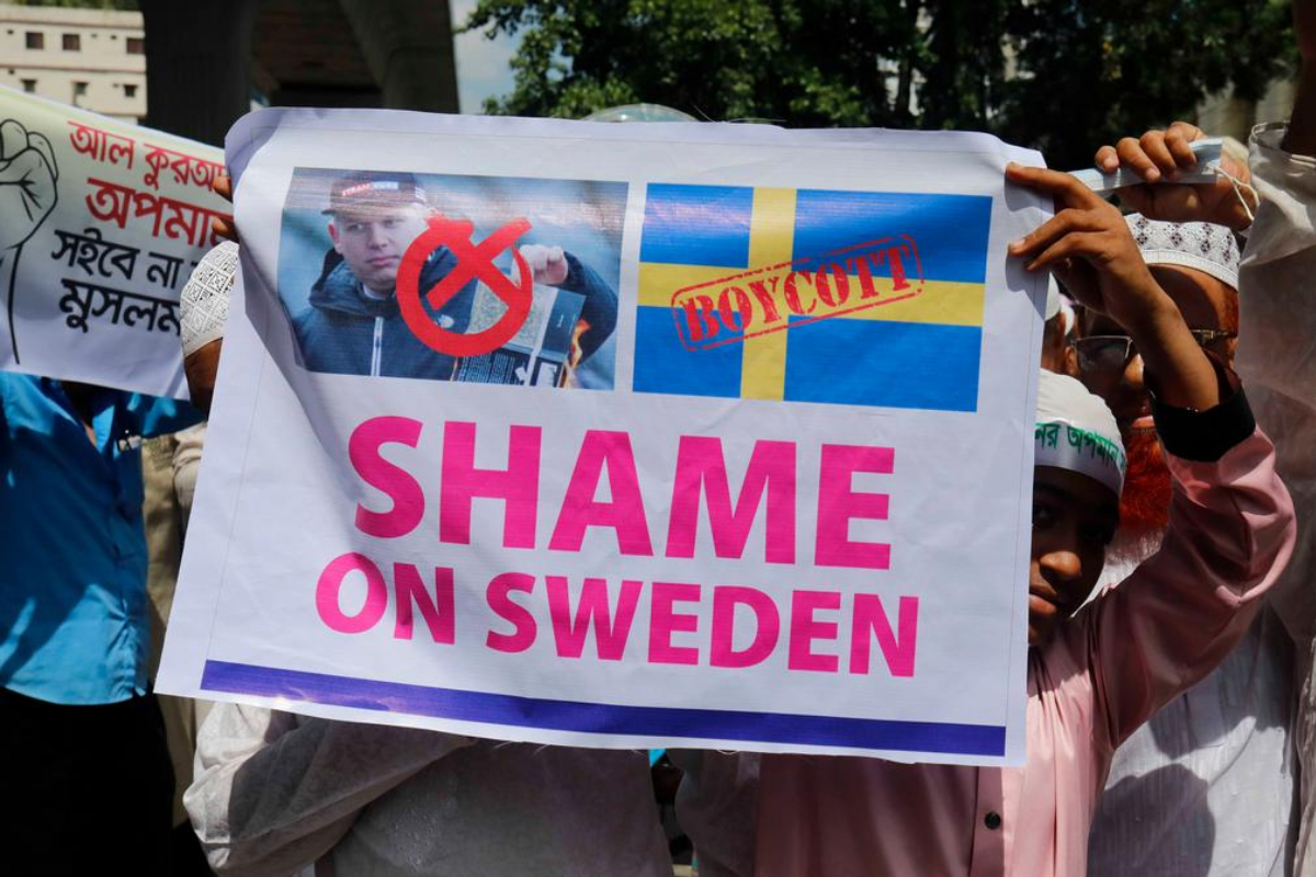 Sweden authorities charge hate crimes on “Quran” burners