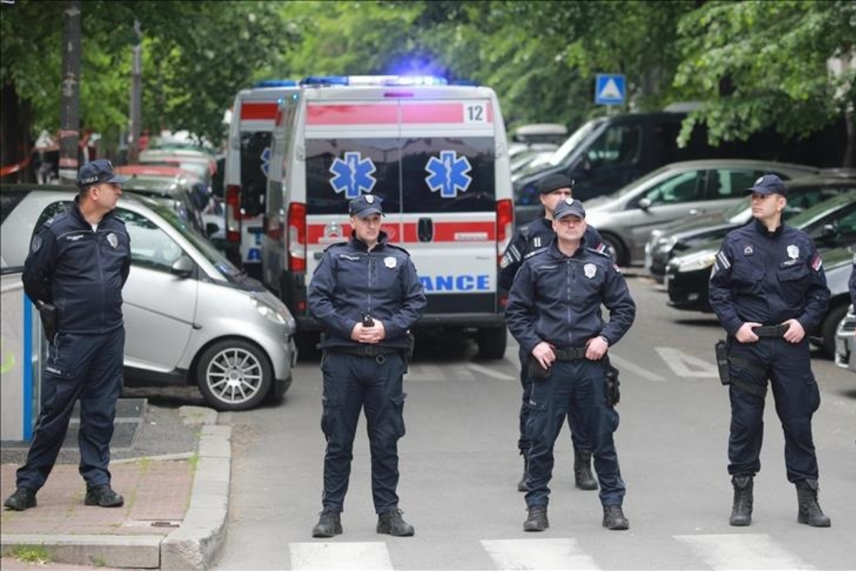 Serbian police shoot armed suspect in an incident