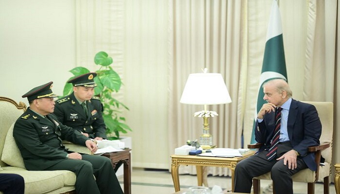 Commander of PLA of China calls on PM Shehbaz