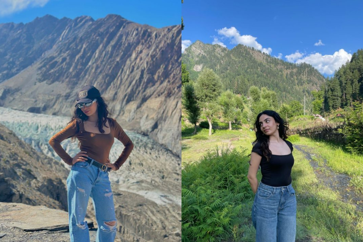 Mehar Bano spends quality time with friends in beautiful Hopar Valley