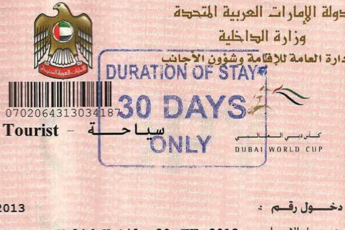 UAE visit visa fee for Pakistan