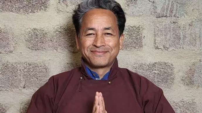 Protest staged against arrest of Sonam Wangchuk